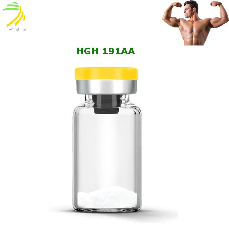 Bodybuilding HGH 191aa Peptide Real Somatropin White Powder
