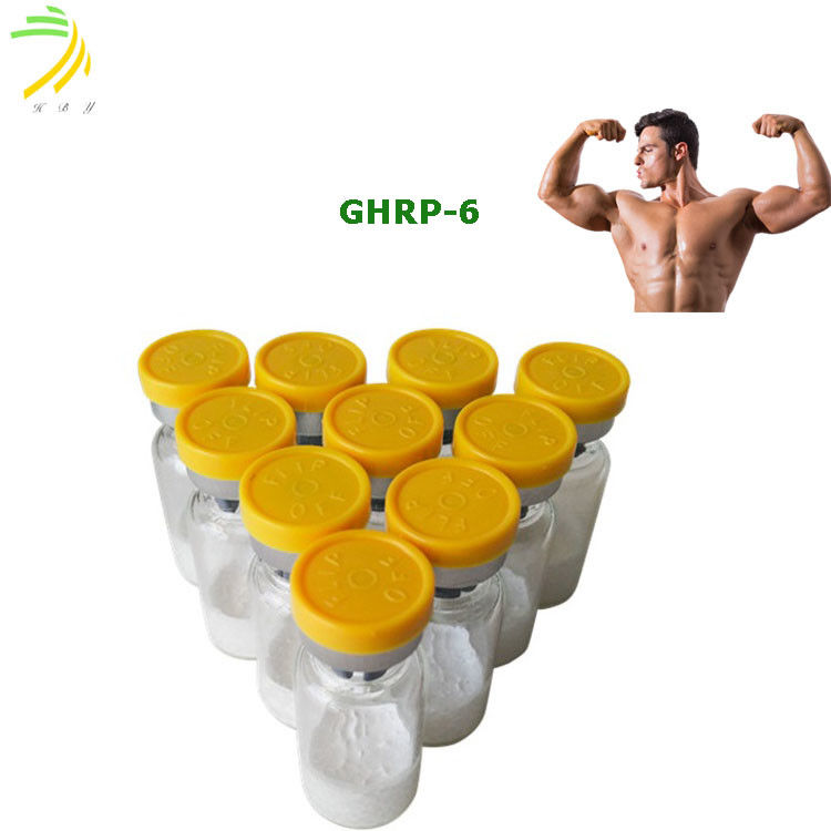 Pharmaceutical 99.9% Injectable Peptide Ghrp6 For Muscle Growth